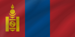 Flag of Mongolia - Wave