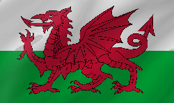 Flag of Wales - Wave