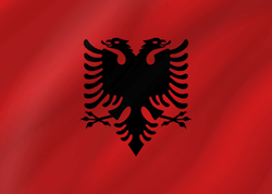 Flag of Albania - Wave