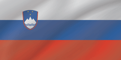 Flag of Slovenia - Wave