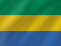 Flag of Gabon - Wave