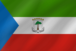Flag of Equatorial Guinea - Wave