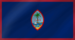 Flag of Guam - Wave