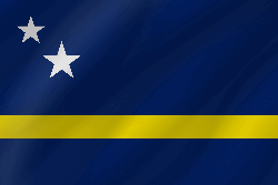 Flag of Curacao - Wave