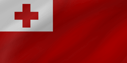 Flag of Tonga - Wave