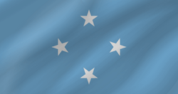 Flag of Micronesia - Wave