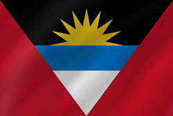Flag of Antigua and Barbuda - Wave