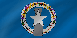 Flag of Northern Mariana Islands - Wave