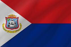 Flag of Saint Martin - Wave