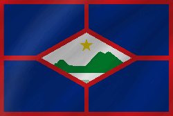 Flag of St. Eustatius - Wave