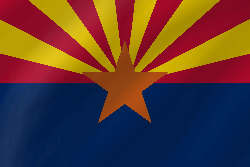 Flag of Arizona - Wave