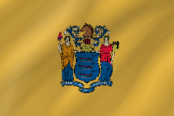 Flag of New Jersey - Wave