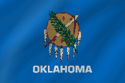 Flag of Oklahoma - Wave