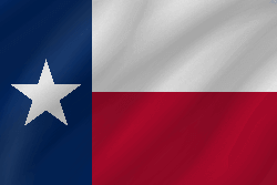 Flag of Texas - Wave