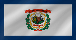 Flag of West Virginia - Wave
