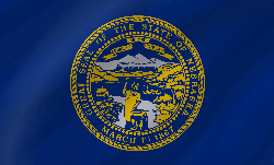 Flag of Nebraska - Wave