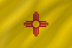 Flag of New Mexico - Wave