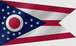 Flag of Ohio - Wave