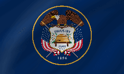 Flag of Utah - Wave