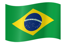 Flag of Brazil - Waving