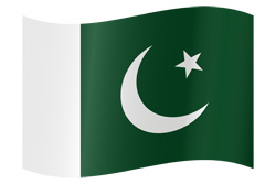 Flag of Pakistan - Waving