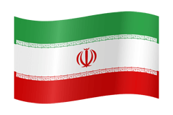 Flag of Iran - Waving