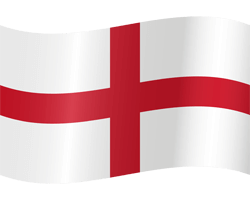 Flag of England - Waving