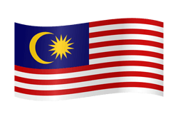 Flag of Malaysia - Waving