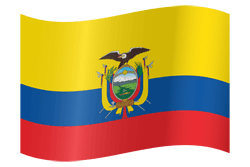 Flag of Ecuador - Waving