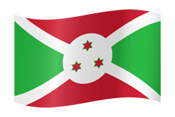 Flag of Burundi - Waving