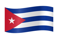Flag of Cuba - Waving