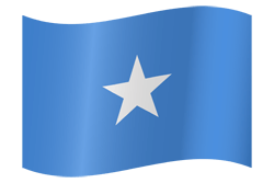Flag of Somalia - Waving