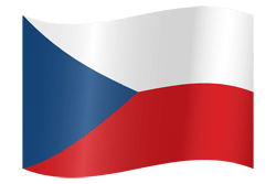 Flag of the Czech Republic - Waving