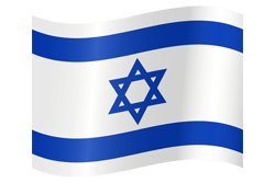 Flag of Israel - Waving