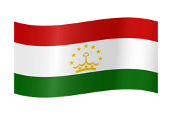 Flag of Tajikistan - Waving
