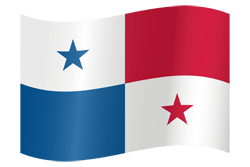 Flag of Panama - Waving