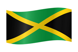Flag of Jamaica - Waving