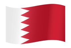 Flag of Bahrain - Waving