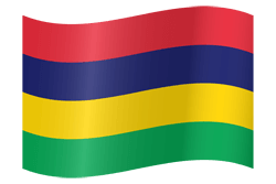Flag of Mauritius - Waving