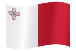 Flag of Malta - Waving