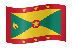 Flag of Grenada - Waving