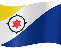 Flag of Bonaire - Waving