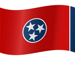 Flag of Tennessee - Waving