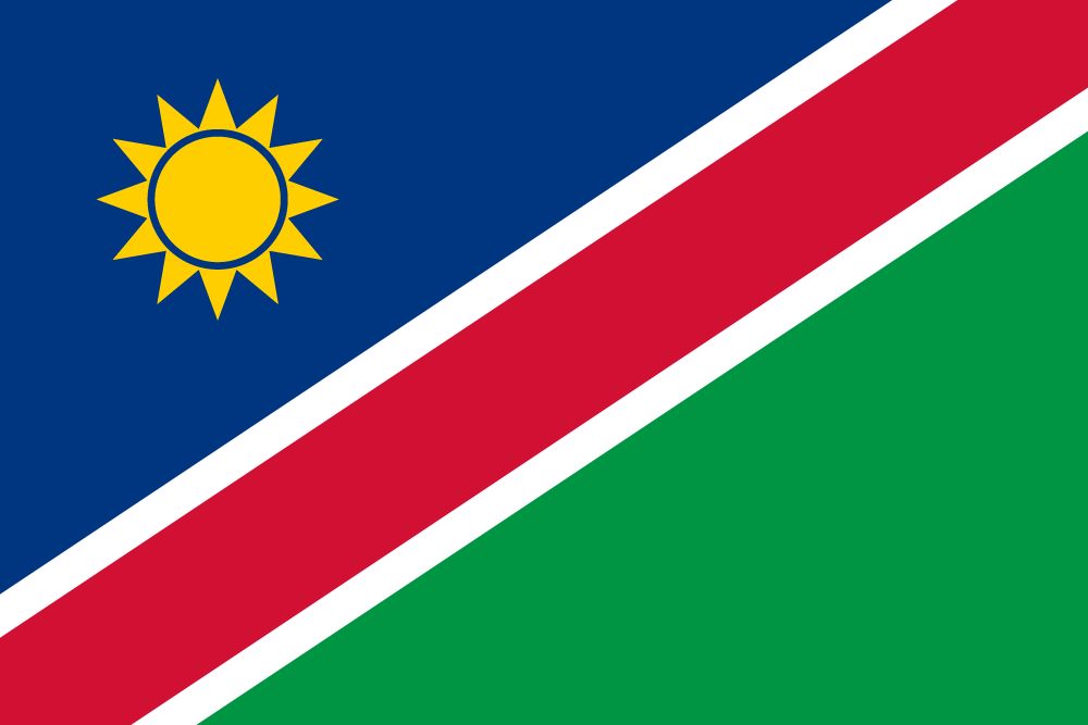 Flag of Namibia