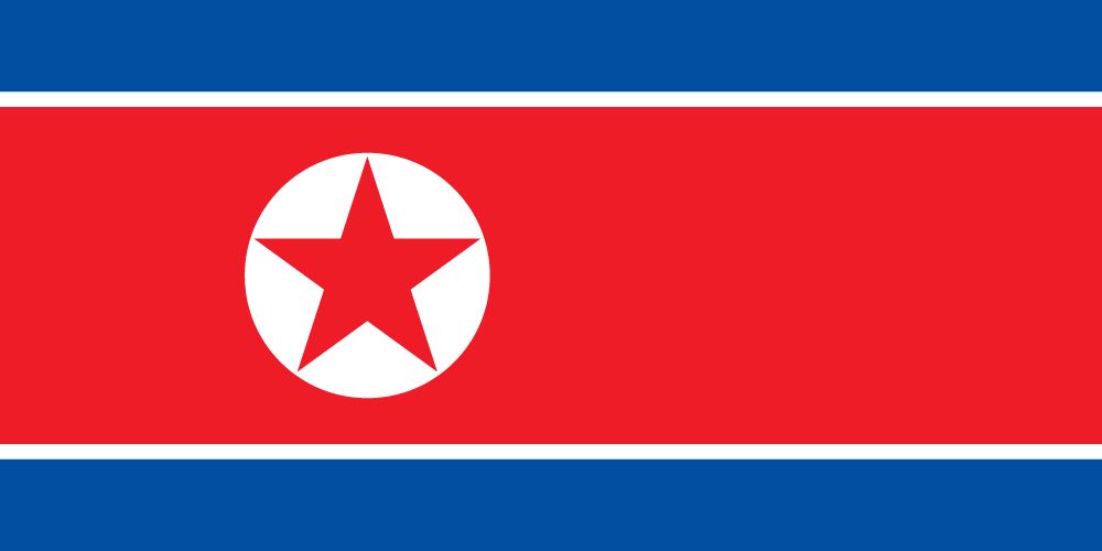 Flag of Korea, North
