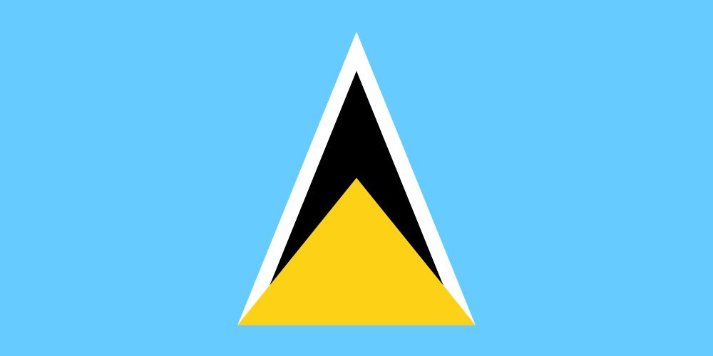Flag of Saint Lucia