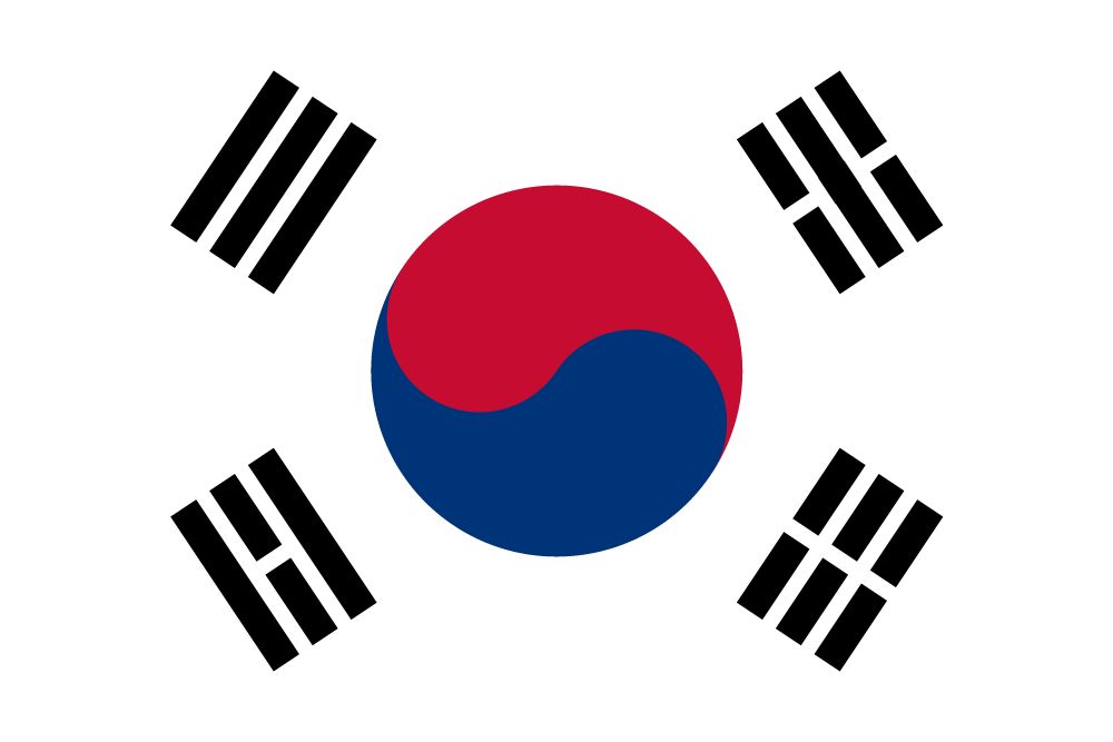 Flag of Korea, South